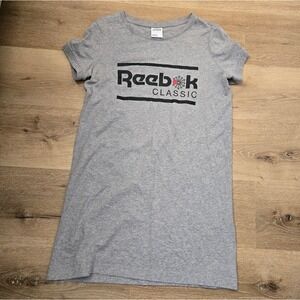 Reebok Classic Gray T-Shirt Dress